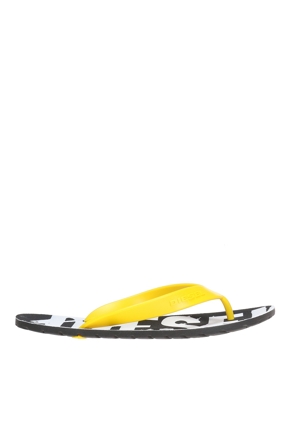 Yellow Splish flip flops with logo Diesel Vitkac Germany